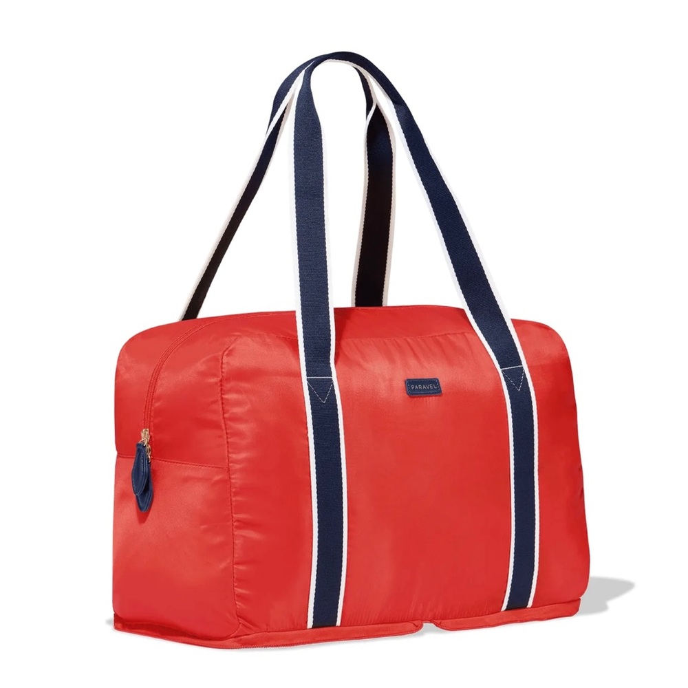Paravel Bebop Red Fold-Up Bag for Travel